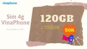 Cách Đăng Ký 4g VinaPhone 120GB 1 Tháng Chỉ 50k