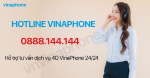 hotline hỗ trợ tư vấn của VinaPhone