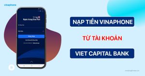 nạp tiền điện thoại VinaPhone qua ngân hàng Bản Việt