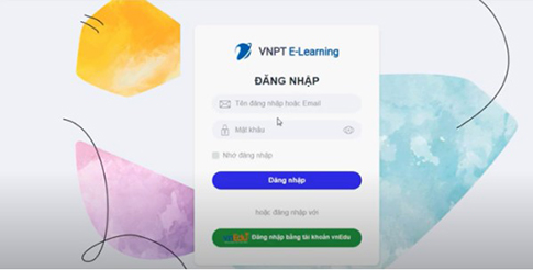đăng ký VNPT E-learning