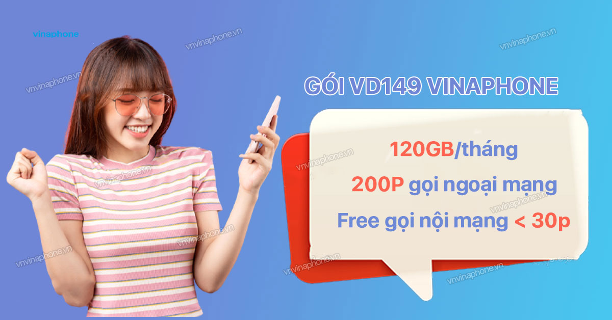 gói 5G VD149 VinaPhone