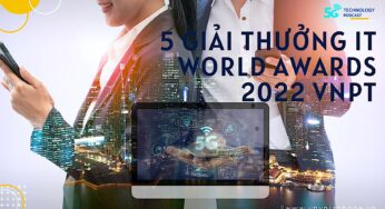 5 Giải Vàng Cho VNPT Tại Giải Thưởng IT World Awards 2022