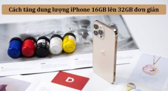 Tăng Dung Lượng Iphone 16GB Lên 64GB Khá Dễ Dàng!