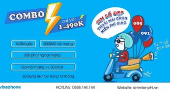 Sim Số Đẹp Giá Siêu Rẻ – Tặng Kèm Ưu Đãi 6Gb 1 Ngày & Thoại Dùng Miễn Phí 1 Năm