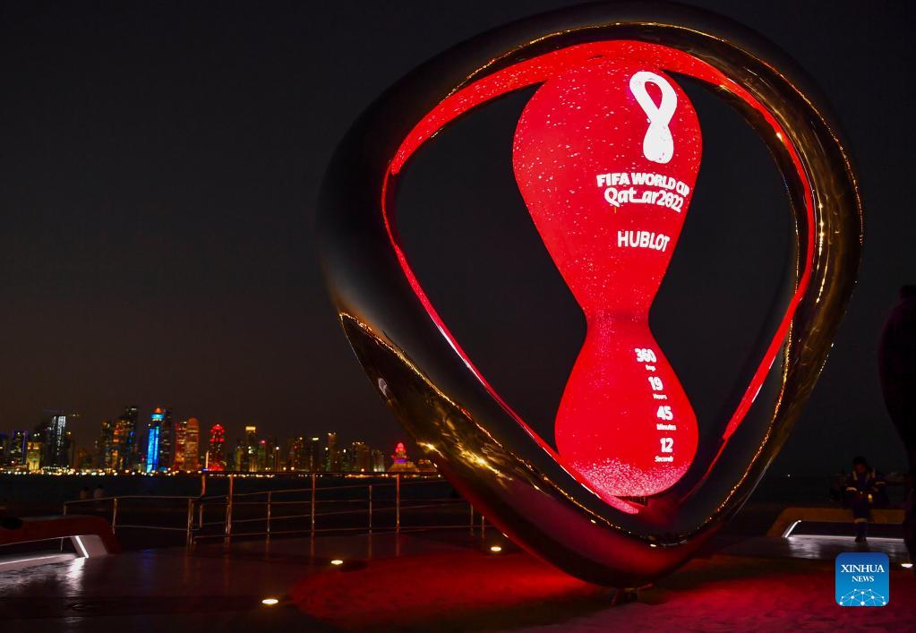 Biểu tượng FIFA World Cup 2022 tại Qatar.