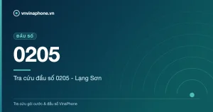 Tra cứu đầu số 0205 - Lạng Sơn - 0205