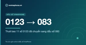 Thuê bao 11 số 0123 đã chuyển sang đầu số 083 - 0123 → 083
