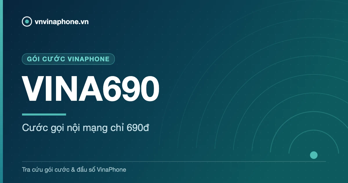Cước gọi nội mạng chỉ 690đ - VINA690