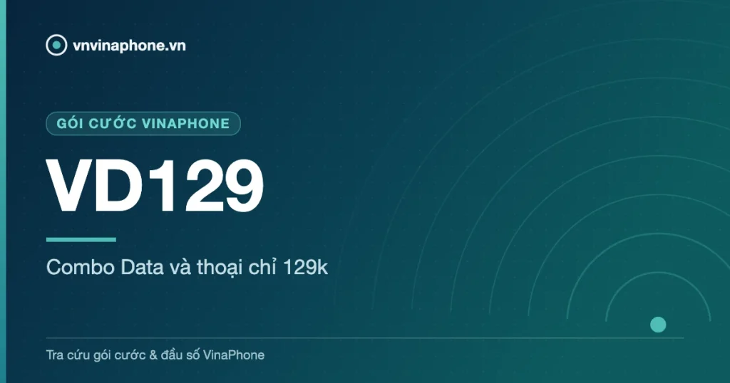Combo Data và thoại chỉ 129k - VD129