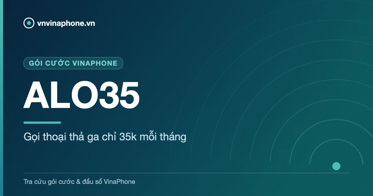 Gọi thoại thả ga chỉ 35k mỗi tháng - ALO35