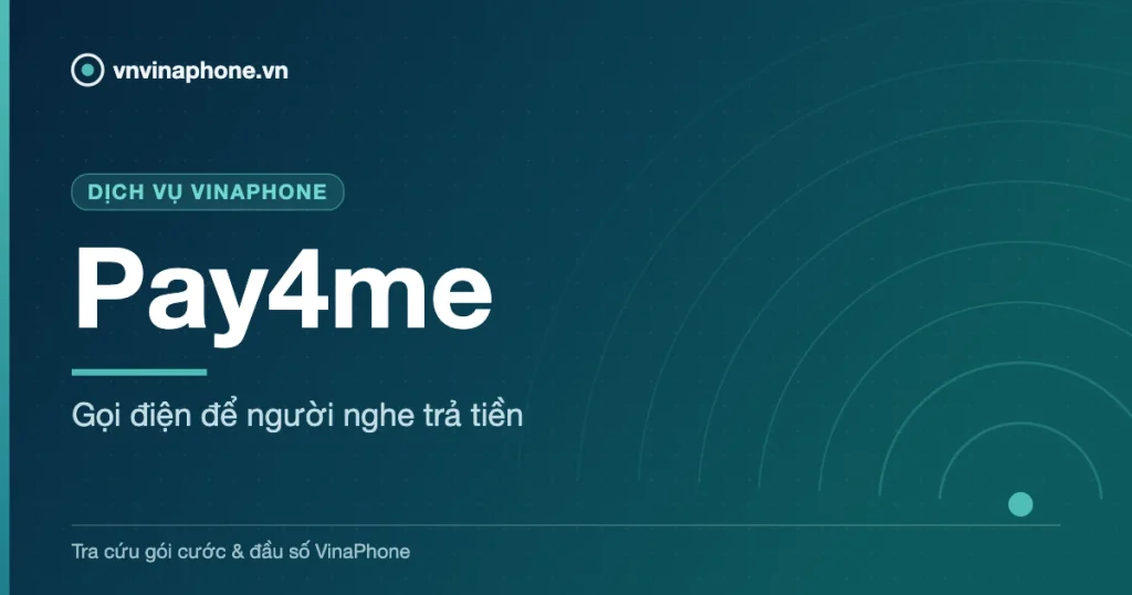 Gọi điện để người nghe trả tiền - Pay4me