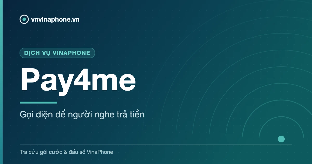 Gọi điện để người nghe trả tiền - Pay4me
