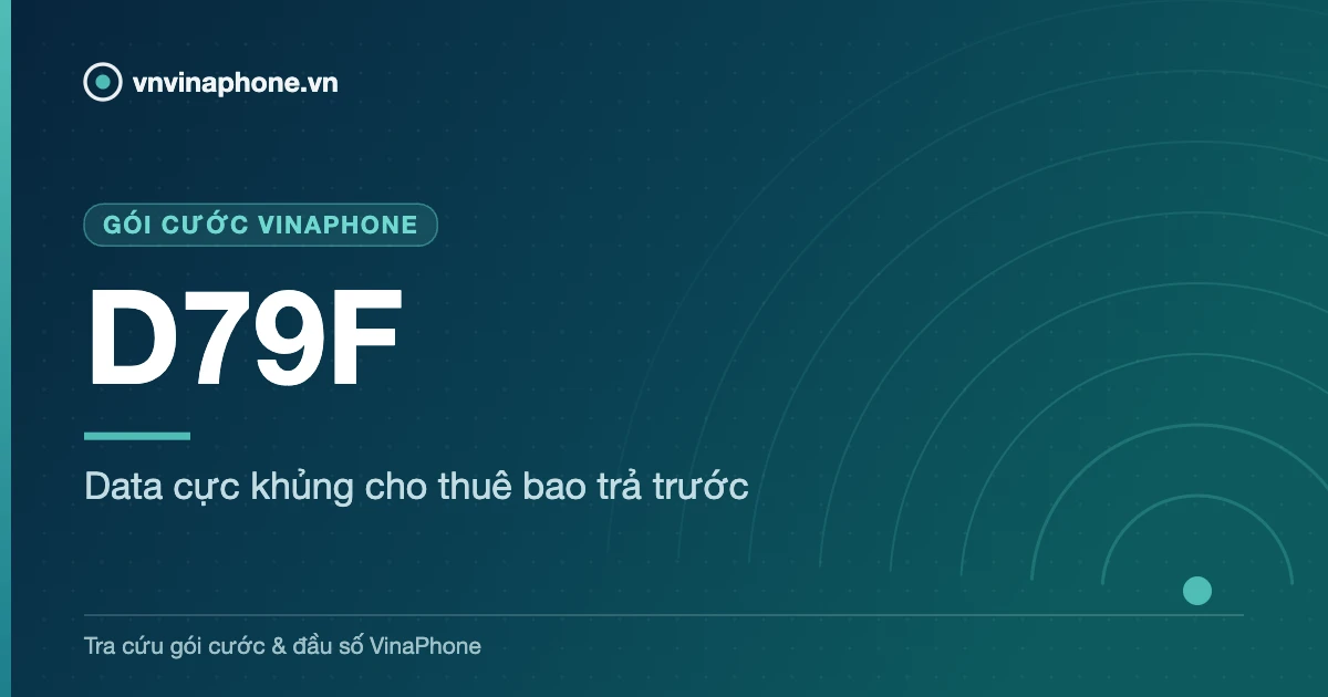 Data cực khủng cho thuê bao trả trước - D79F