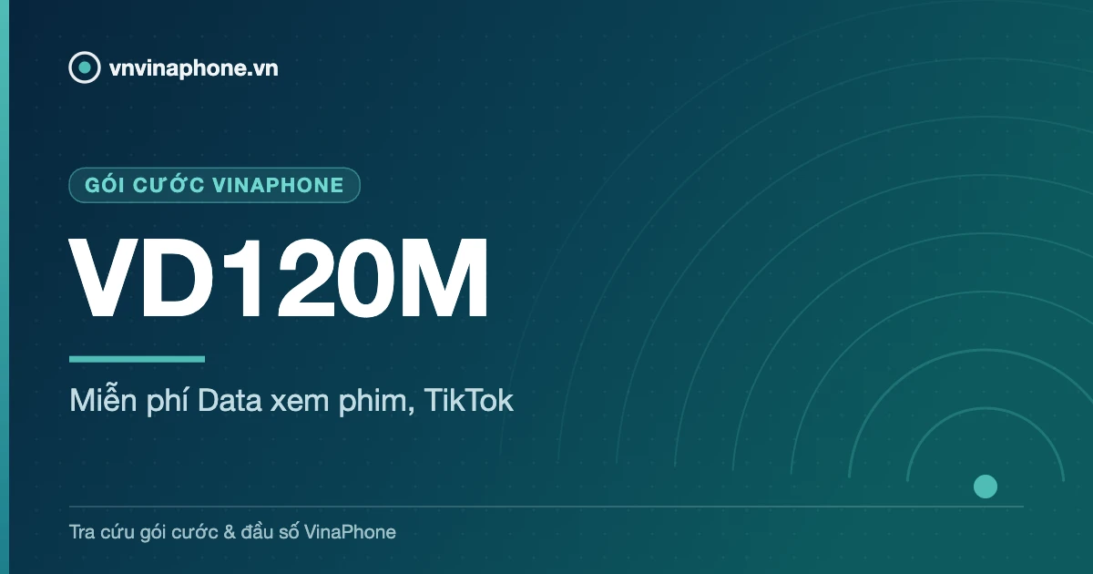 Miễn phí Data xem phim, TikTok - VD120M